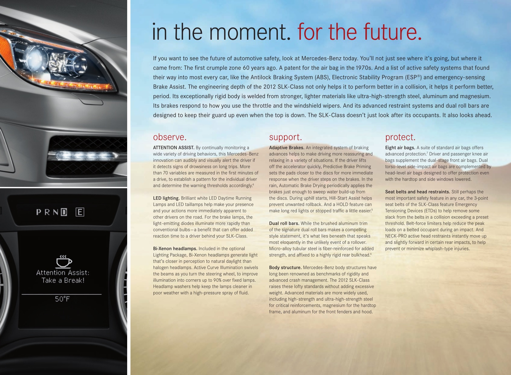2012 Mercedes-Benz SLK Brochure Page 3